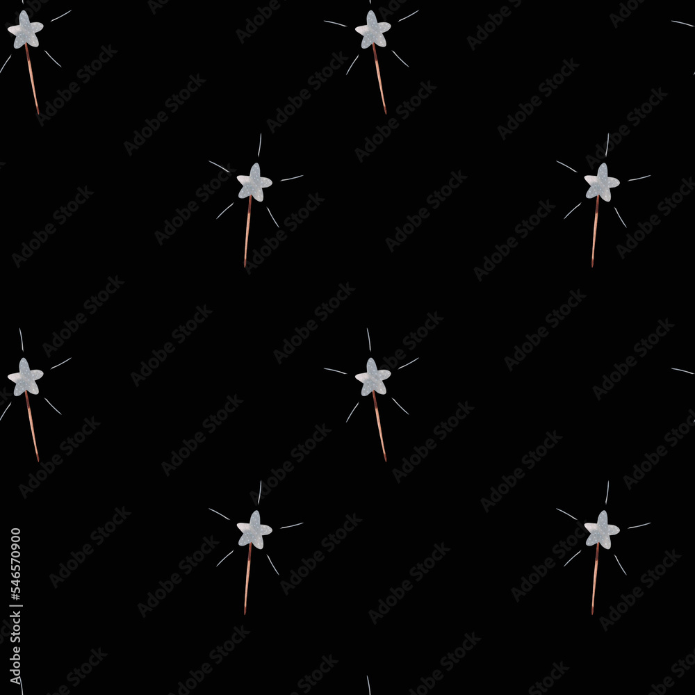Stars on black background Stars on black background