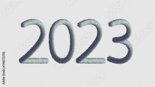 New year 2023 , Merry Christmas and Happy New Year 2023 greeting card. Vector illustration EPS10