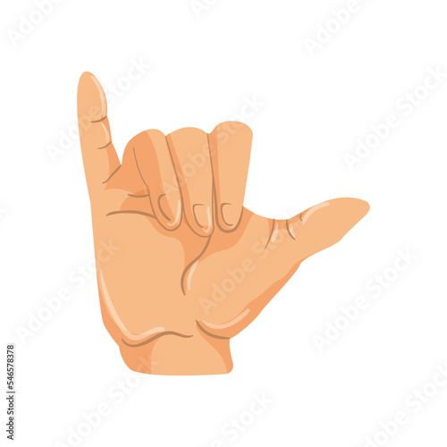 Hand gestures for the deaf and dumb. 