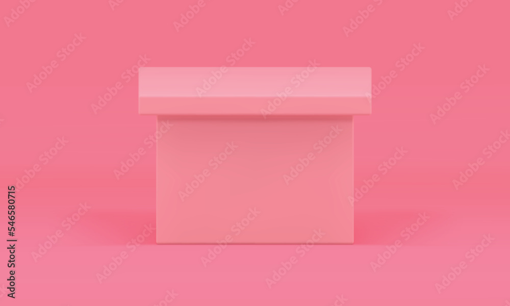 3d podium squared tribune pink geometric platform basic foundation for promo presentation vector 3d podium squared tribune pink geometric platform basic foundation for promo presentation vector