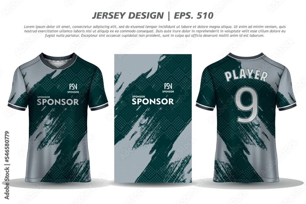 Jersey design sublimation t shirt Premium geometric pattern Incredible  Vector collection for Soccer football racing cycling gaming motocross  sports Stock Vector | Adobe Stock