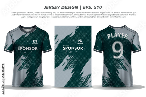 Jersey design sublimation t shirt Premium geometric pattern Incredible Vector collection for Soccer football racing cycling gaming motocross sports