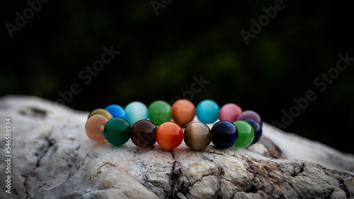 lucky stone bangle , CATEYE  photo