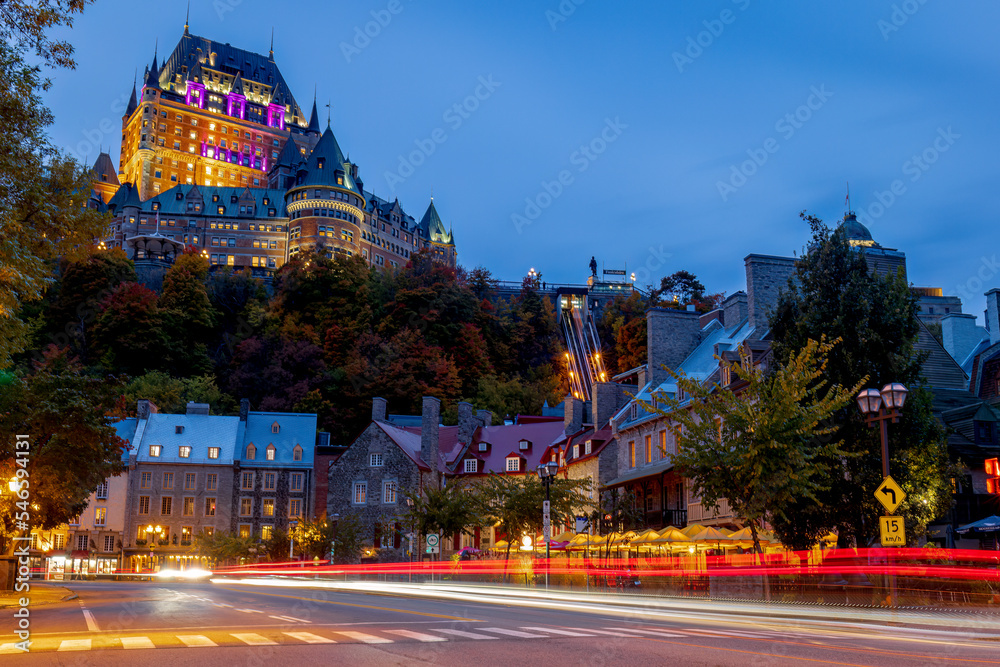 the central point that attracts all tourists to the old city of Quebec is the Frontenac castle and its terrace. the central point that attracts all tourists to the old city of Quebec is the Frontenac castle and its terrace.
