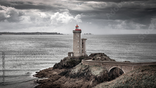 Tableau sur toile lighthouse on the coast