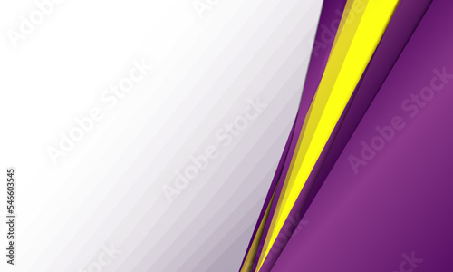 purple yellow white gray abstract background for simple elegant business card certificate