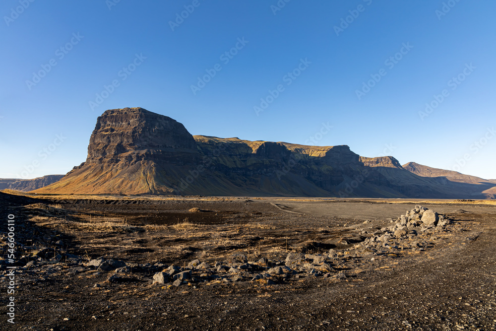 Scenic mountain in Iceland