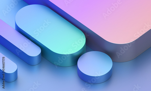 Fototapeta Naklejka Na Ścianę i Meble -  Abstract 3D Render