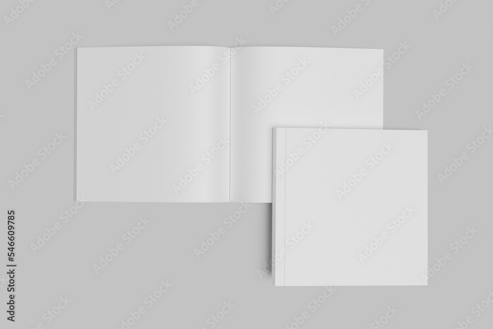 SQUARE MAGAZINE MOCKUP