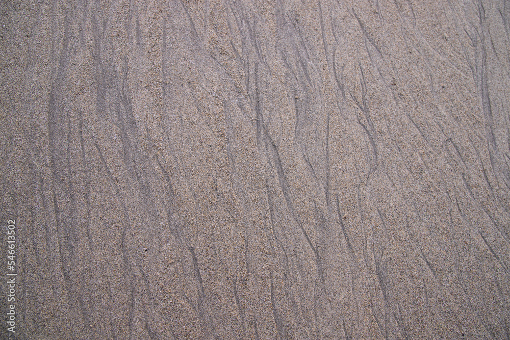 Fototapeta premium Nature Created Sand Pattern texture may be used as a background wallpaper