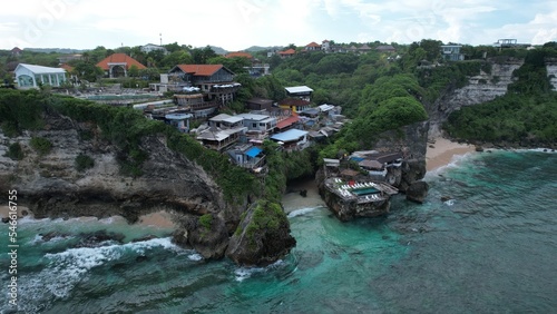 Bali, Indonesia - November 7, 2022: The Beaches and Cliffs of Uluwatu Bali Indonesia photo