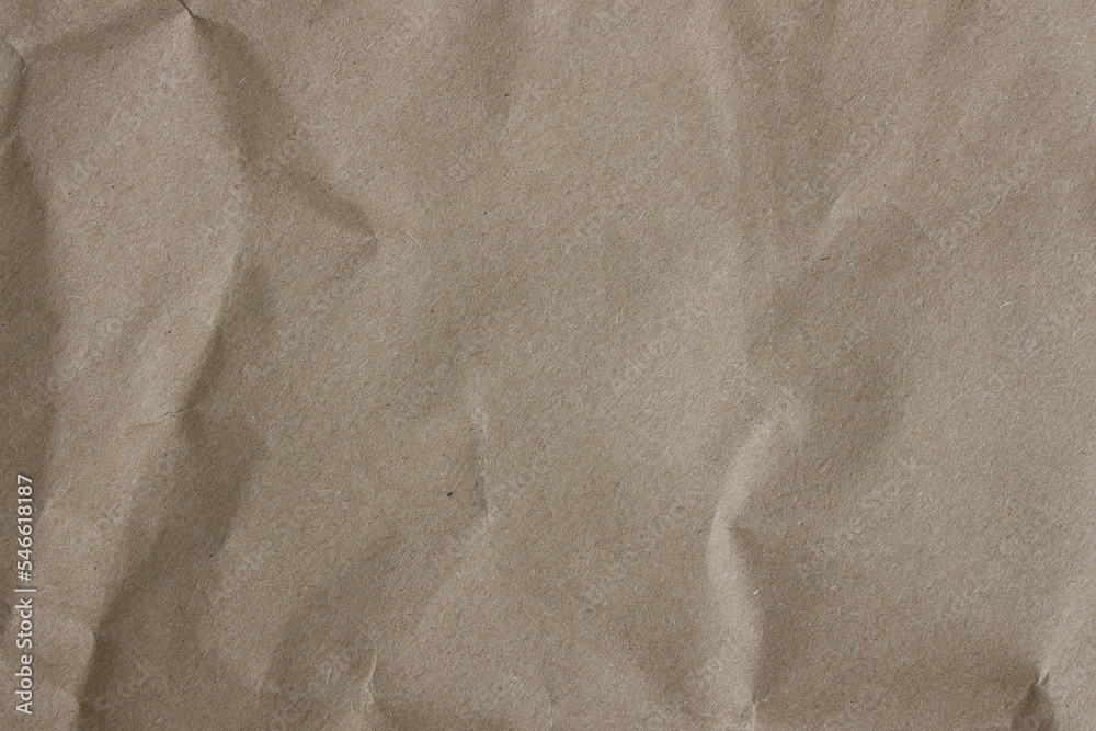 Naklejka premium white black brown crumpled paper texture background 