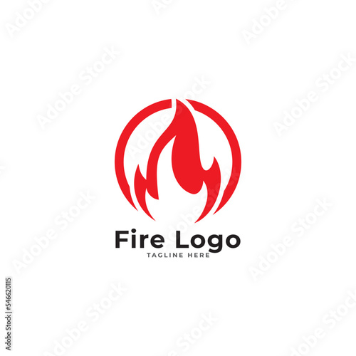 Fire Logo design vector Template drop silhouette. Creative Droplet Burning Elegant Bonfire Logotype Fire Logo icon concept.
