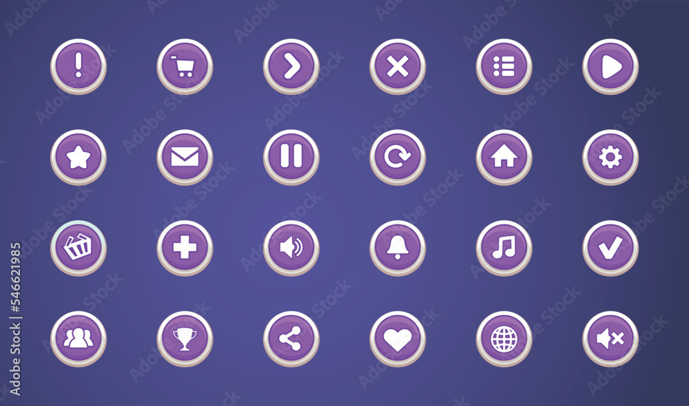 mobile game icons , user interface ui - ux mobile game icons , user interface ui - ux