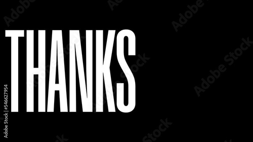 Happy Thanksgiving motion typeface for gift card video, background video, screen, and greeting animation.
