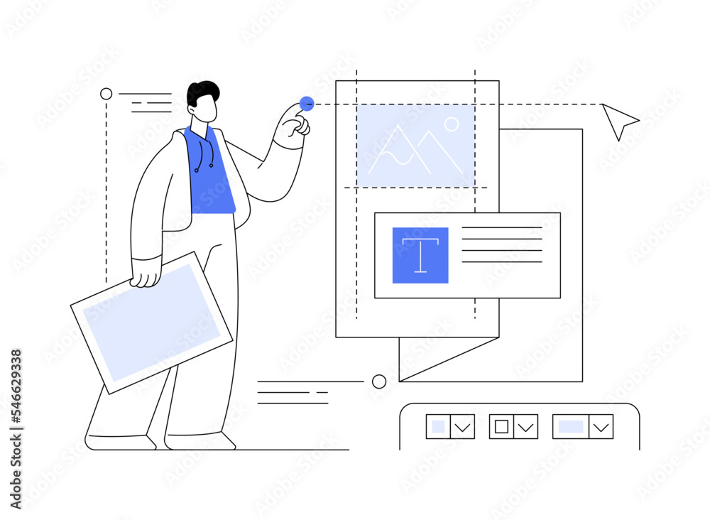Print design abstract concept vector illustration. Print design abstract concept vector illustration.