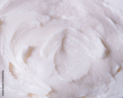 Lard or pig fat directly above