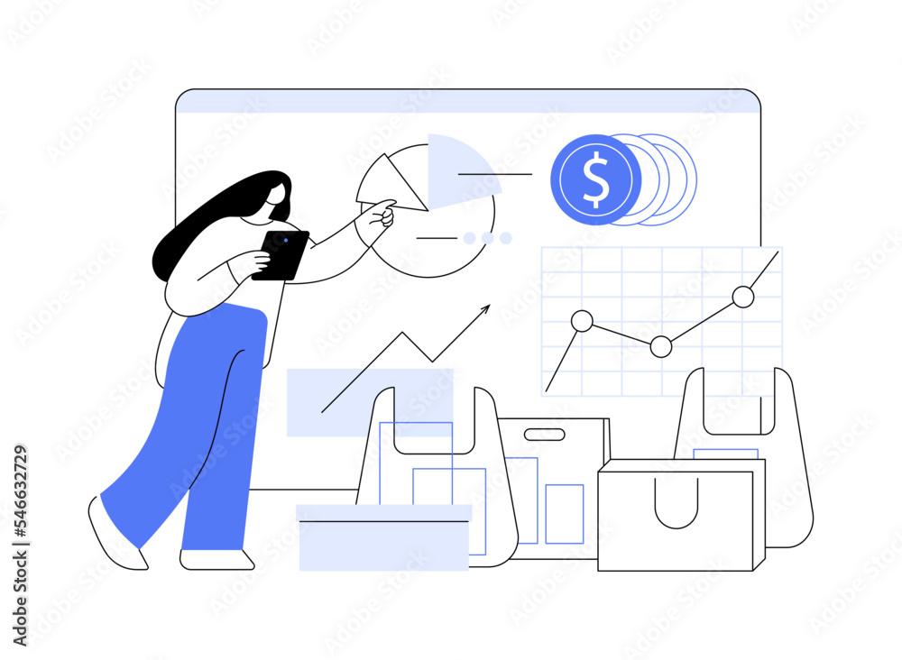 Market research studies abstract concept vector illustration. Market research studies abstract concept vector illustration.