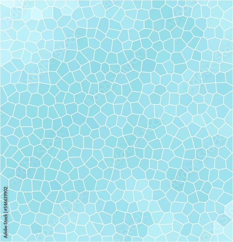 Blue pastel abstract mosaic pattern background. 