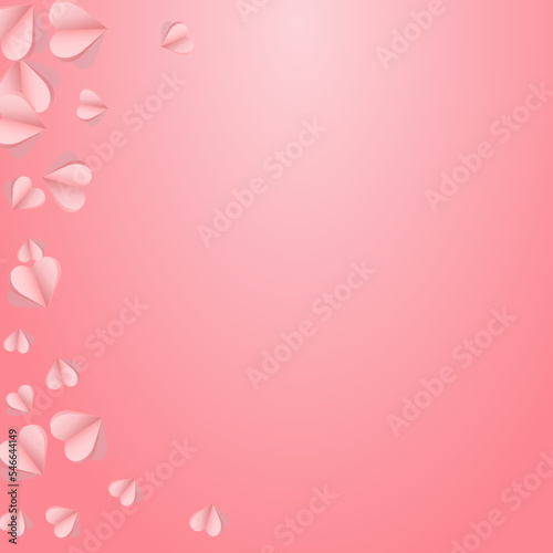 Burgundy Confetti Vector Pink Backgound.