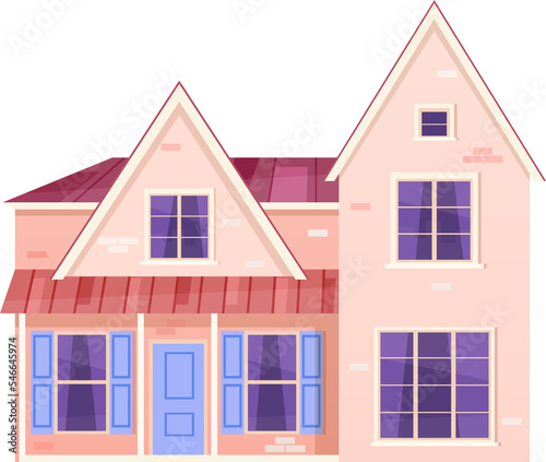 cute cartoon house