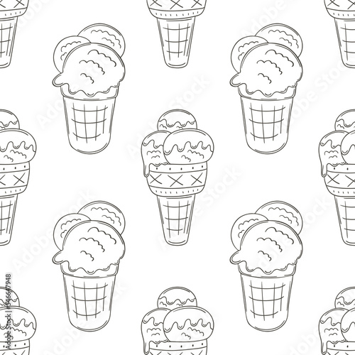 Coloring seamless pattern. Print for cloth design  textile  fabric  wallpaper