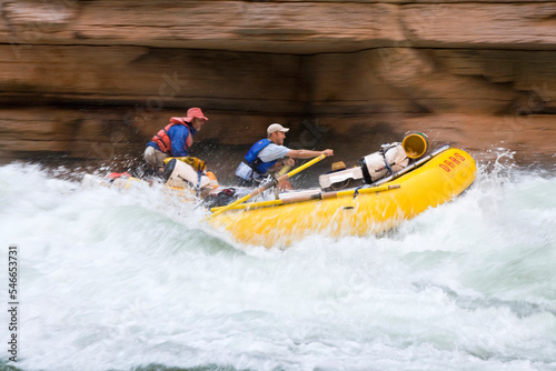 Rafting the Grand Canyon. Grand Canyon NP, AZ.