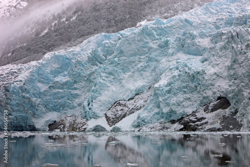 Winter, Seno Pia, East Arm, Tierra del Fuego, Chile photo