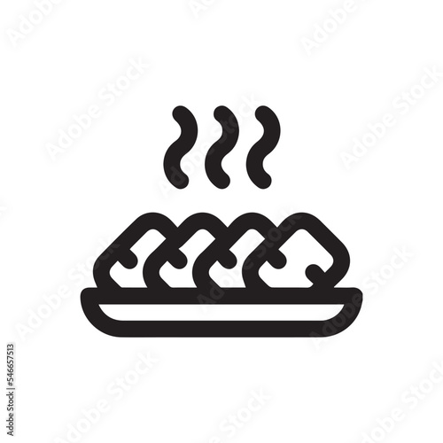 nuggets icon vector sign symbol