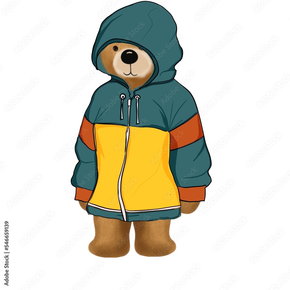 Obraz premium child in winter clothes