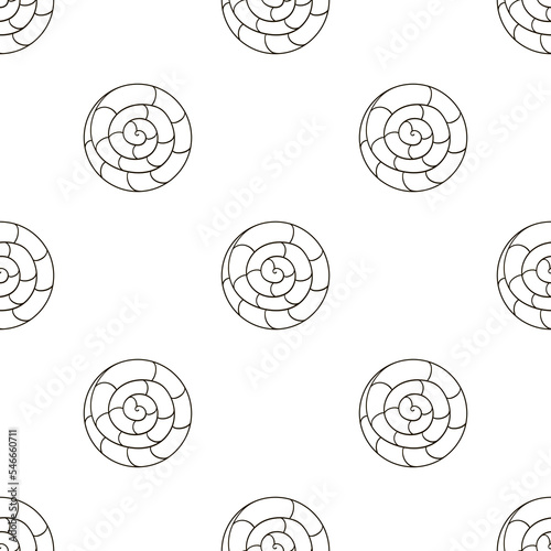 Coloring seamless pattern. Print for cloth design, textile, fabric, wallpaper © bubushonok