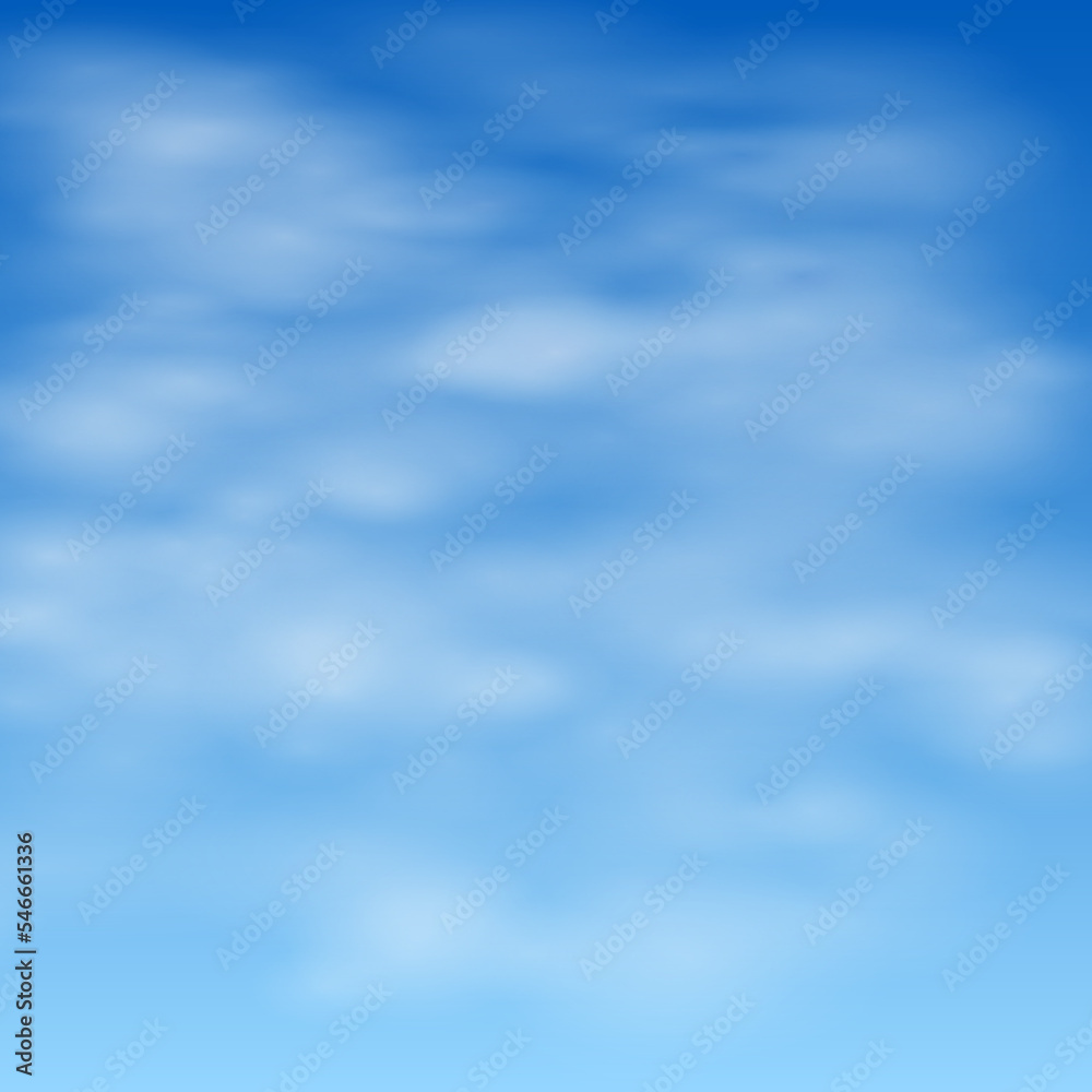 White clouds against the blue sky. Realistic clouds.White haze mist White clouds against the blue sky. Realistic clouds.White haze mist