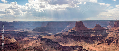 Dead Horse Point State Park - Utah - Colorado River - Shafer Canyon and Marlboro Point