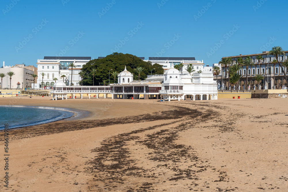 The Building of the Spa of Nuestra SeÒora de la Palma y del Rea