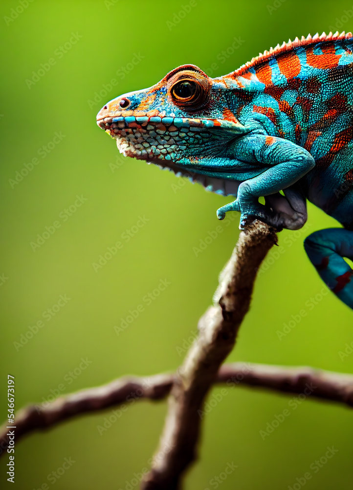 Obraz premium Chameleon