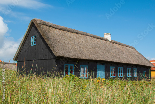 Haus mit Reetdach