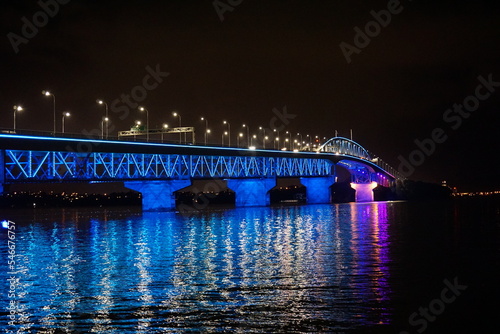 Auckland Harbour Bridge at Night