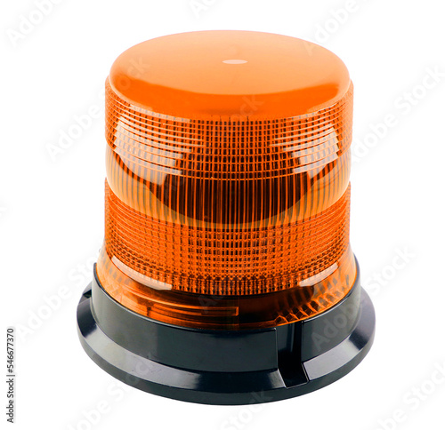 Foto Gyrophare d'urgence de secours en transparent.