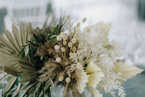 Details of floral arrangement  photo