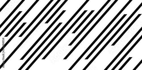 Monochrome abstract geometric background with diagonal stripes
