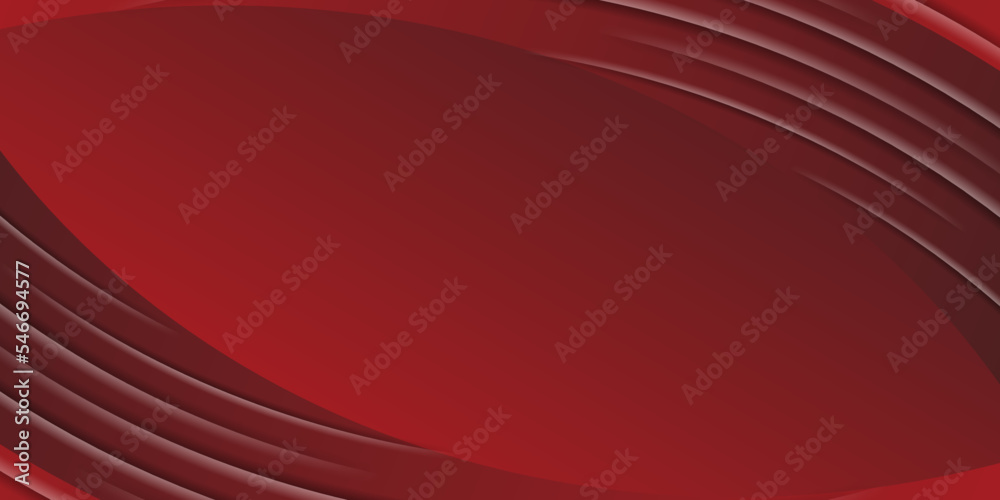 Abstract red modern decorative banner background Abstract red modern decorative banner background