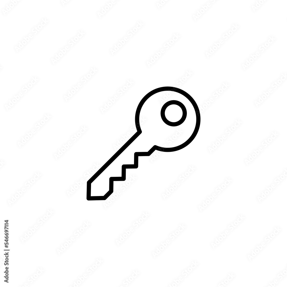 Key icon vector illustration. Key sign and symbol. Key icon vector illustration. Key sign and symbol.
