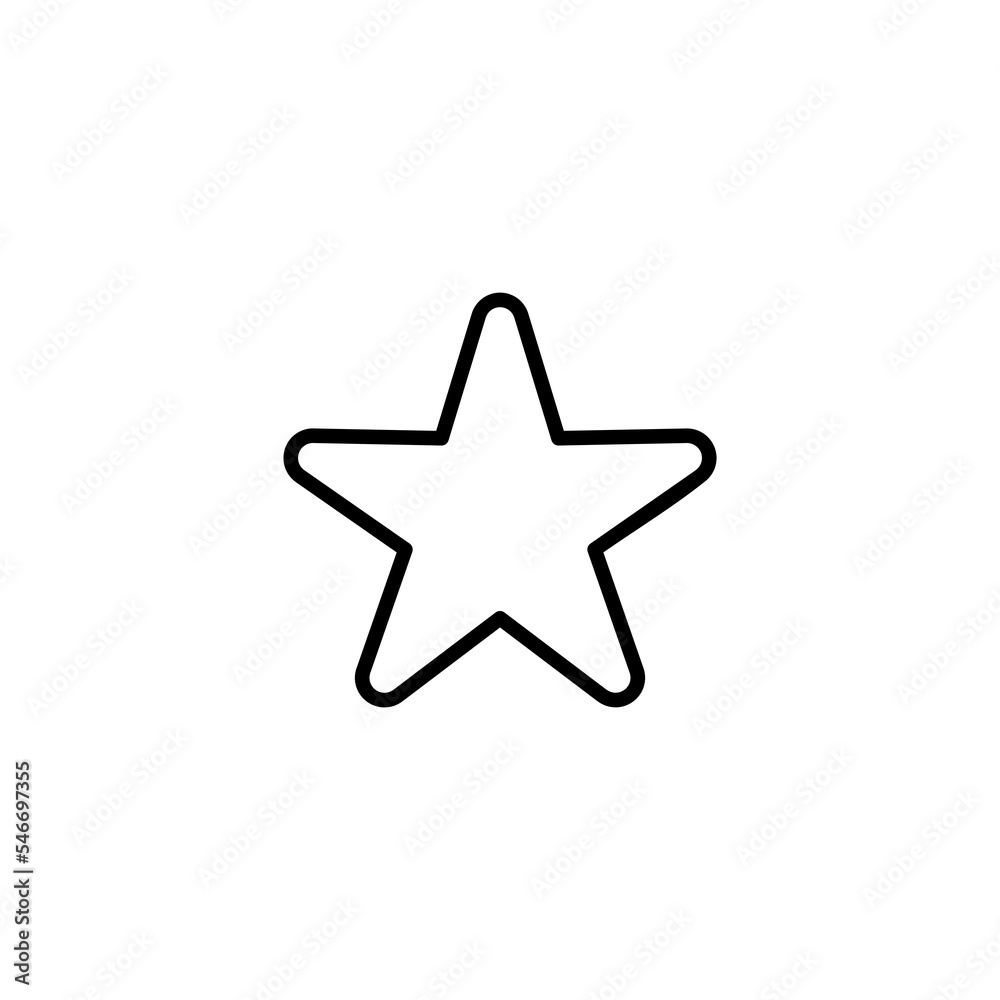 Star Icon vector illustration. rating sign and symbol. favourite star icon Star Icon vector illustration. rating sign and symbol. favourite star icon