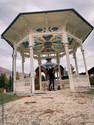 Abandoned pavilion