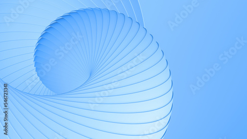 The blue helix.