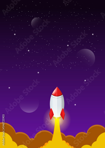 Career Guide Rocket Launcher Poster Suitable For Career Path Poster, Business Booster Success, Marketing, Training, Courses Poster Template