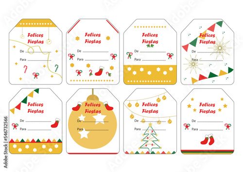 Tarjetas felices fiestas, Regalo felices fiestas, etiqueta, postal, gift, membrete, rótulo, cartón, mención