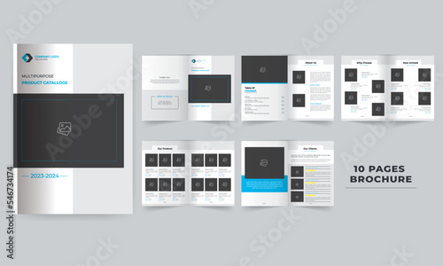 Minimalist Product Catalog Design or Modern Product catalogue Template for your business