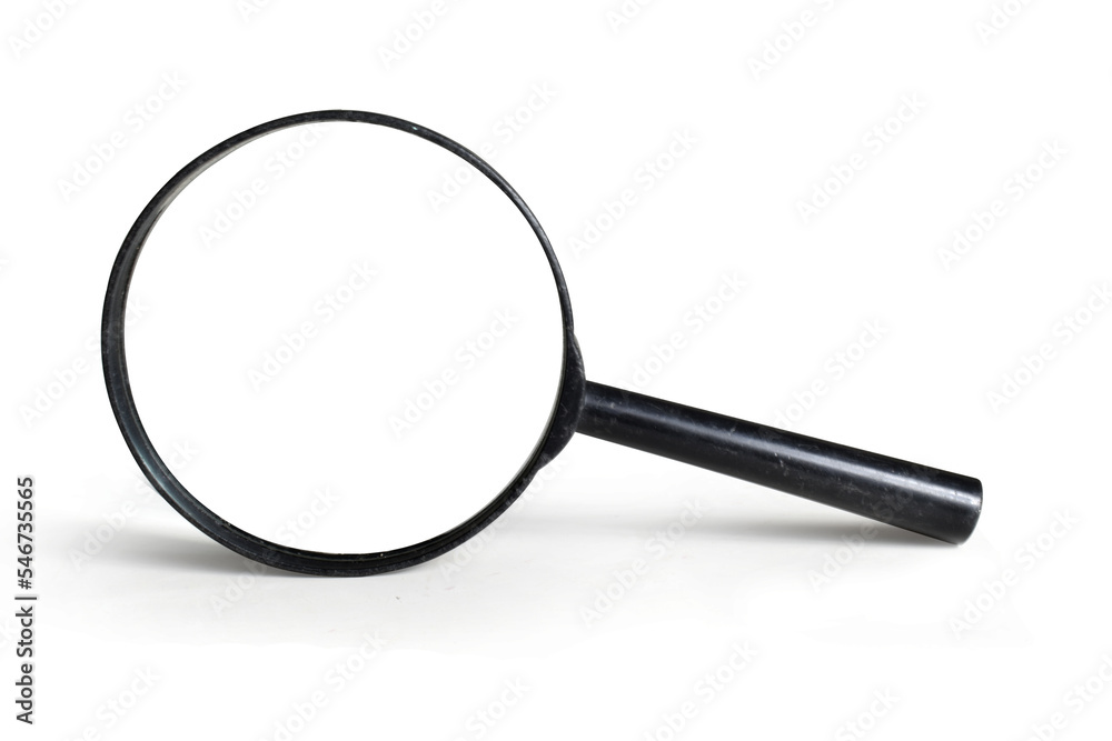 magnifying glass isolated on white magnifying glass isolated on white