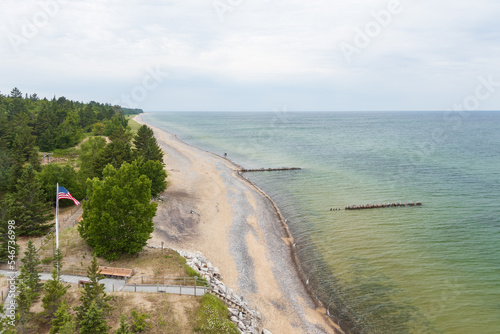 Shoreline of Lake Superior, Michigan